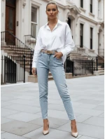 Dámské džínové kalhoty slim fit blue Dstreet model 21985543 - FashionStreet Dámské džínové kalhoty slim fit blue Dstreet model 21985543 - FashionStreet