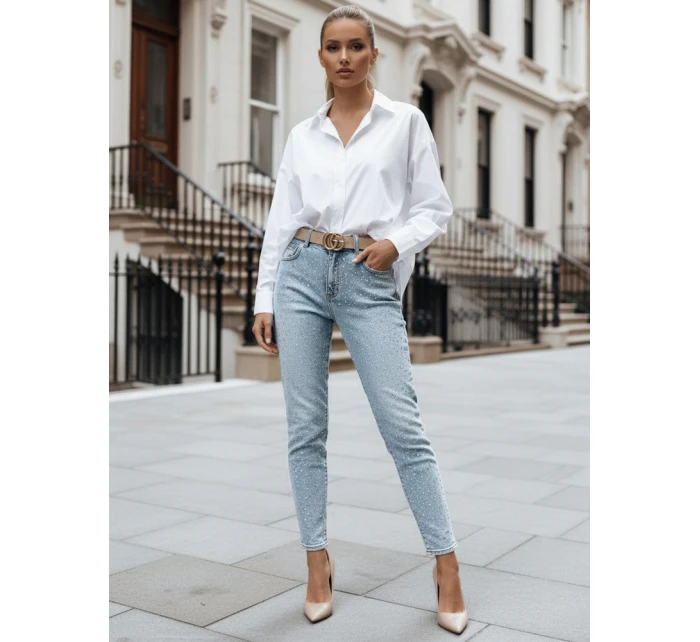 Dámské džínové kalhoty slim fit blue Dstreet model 21985543 - FashionStreet Dámské džínové kalhoty slim fit blue Dstreet model 21985543 - FashionStreet