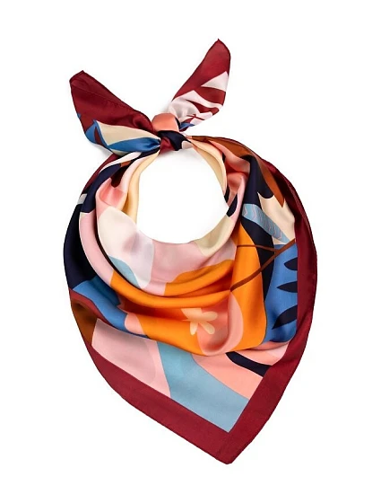 Šátek model 22169167 Satin Jungle - Art of polo