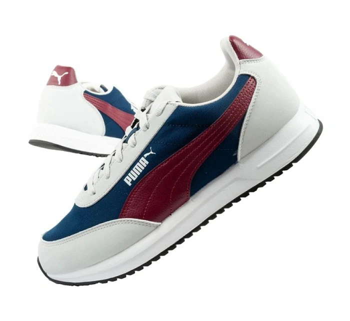 Puma sportovní boty pánské tenisky R78 Lightwind pohodlné módní šedé tmavě modré
