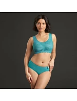 Essential Lace braletka s pěnovou výztuží model 20810372 light smaragd - Anita Classix
