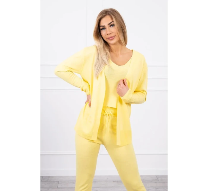 Sada svetrů 3-dílná žlutá Sada svetrů 3-dílná žlutá