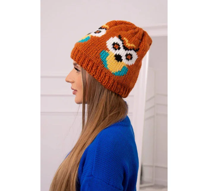 Dámská čepice Ofelia K349 červená