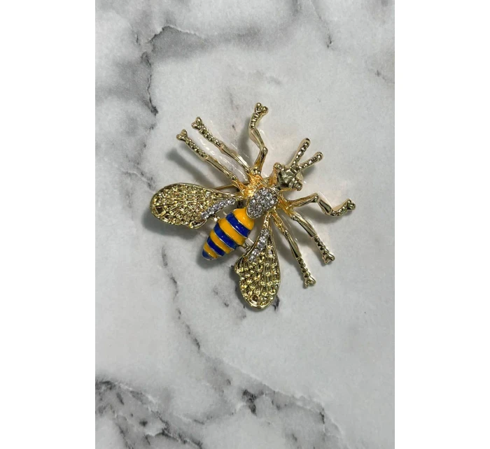 Brož včela A-2-21-9 chrpa modrá Brož včela A-2-21-9 chrpa modrá