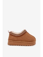 Dětské sněhule s výšivkou Camel model 21711227 - Boto