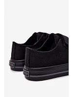 Dětské tenisky na suchý zip Big Star model 22069682 Černé - Big Star Shoes Dětské tenisky na suchý zip Big Star model 22069682 Černé - Big Star Shoes