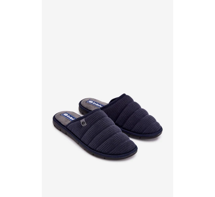 Pánské domácí pantofle Inblu – granátové