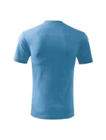 Basic tričko dětské azurově modrá