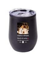 Termohrnek "bowl" s vlastním odkazem na oblíbenou písničku Termohrnek "bowl" s vlastním odkazem na oblíbenou písničku