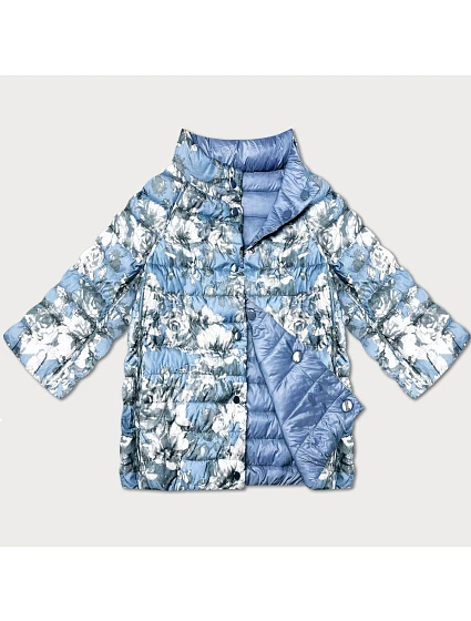 Světle oboustranná dámská bunda se 3/4 rukávy model 21292089 - MINORITY