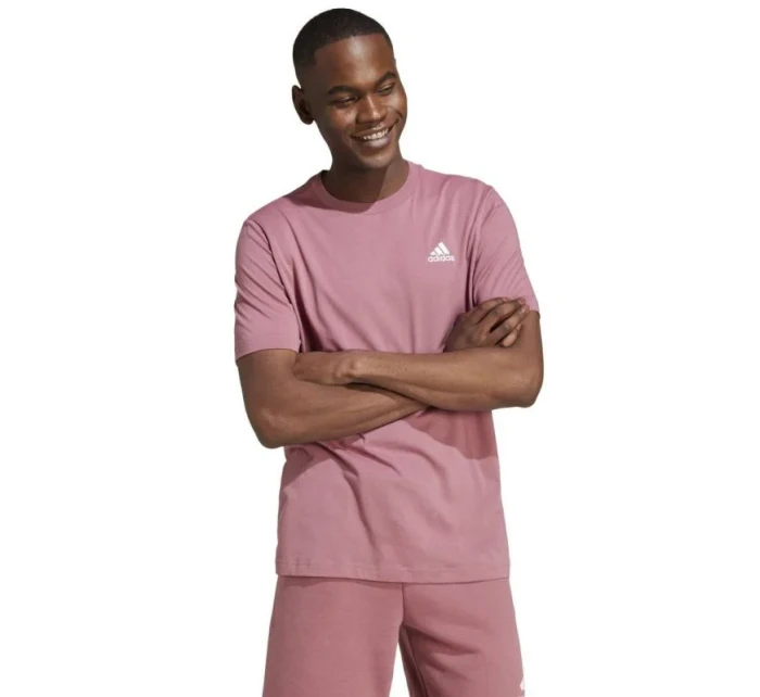 Tričko Essentials Single Jersey s malým logem M pánské model 22050849 - ADIDAS Tričko Essentials Single Jersey s malým logem M pánské model 22050849 - ADIDAS