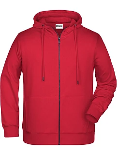 Daiber 8026 Pánská mikina s kapucí 02.8026 red