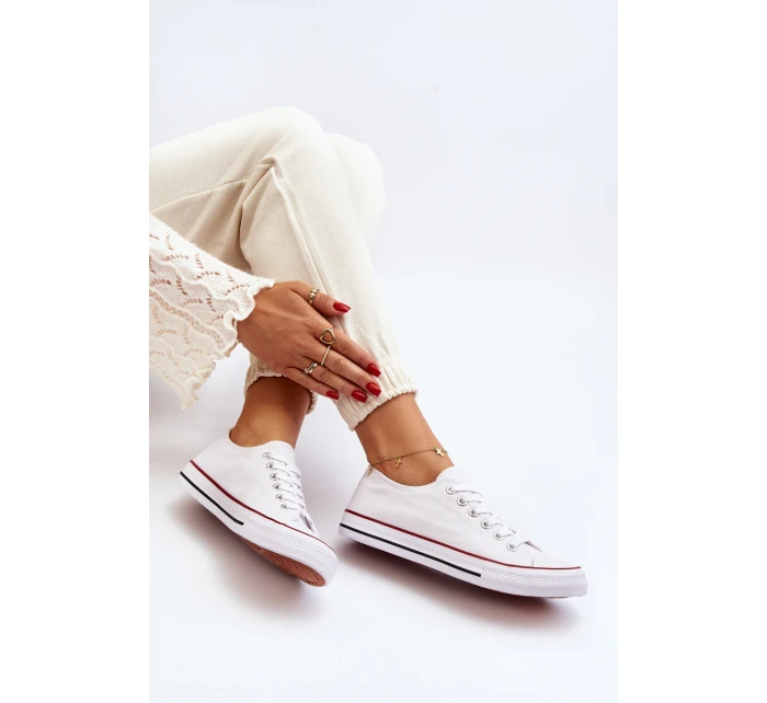 Dámské klasické tenisky černé a bílé model 21648211 - EVENTO Dámské klasické tenisky černé a bílé model 21648211 - EVENTO