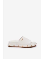 Dámské Pantofle Na Platformě S Big Star Bílé model 21690734 - Big Star Shoes Dámské Pantofle Na Platformě S Big Star Bílé model 21690734 - Big Star Shoes