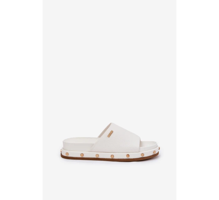 Dámské Pantofle Na Platformě S Big Star Bílé model 21690734 - Big Star Shoes Dámské Pantofle Na Platformě S Big Star Bílé model 21690734 - Big Star Shoes