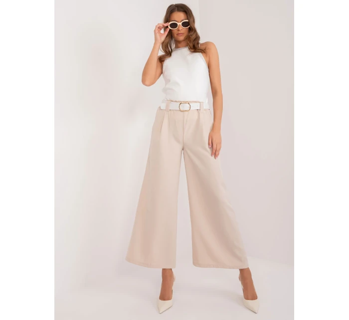 Kalhoty DHJ SP 5583.88 světle béžová