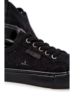 Openwork Sneakers Big Star JJ374011 Black Openwork Sneakers Big Star JJ374011 Black