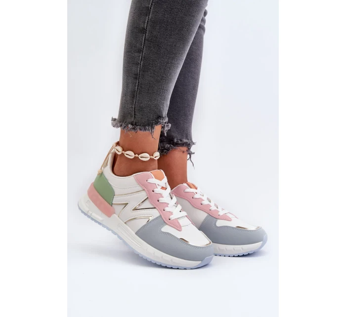 Dámské tenisky vyrobené z eko kůže Multicolor Kaimans Dámské tenisky vyrobené z eko kůže Multicolor Kaimans