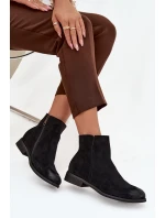 Dámské boty Vinceza – černé, na nízkém podpatku Dámské boty Vinceza – černé, na nízkém podpatku