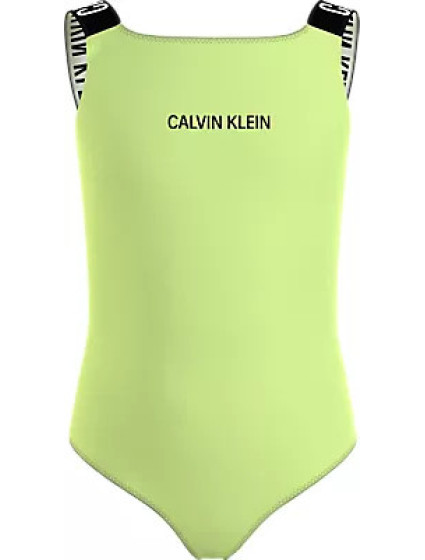 Dívčí jednodílné plavky KY0KY00086M0T - Calvin Klein