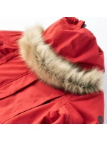 Dámská bunda W zateplená 92800441438 červená - Hi-tec