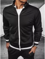 FashionStreet černá pánská tepláková souprava AX0701