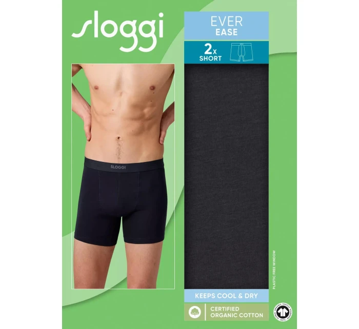 sloggi men EVER Ease Short 2P - BLACK - SLOGGI BLACK - SLOGGI sloggi men EVER Ease Short 2P - BLACK - SLOGGI BLACK - SLOGGI