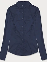 Klasická dámská tmavě modrá košile (HH039-50)