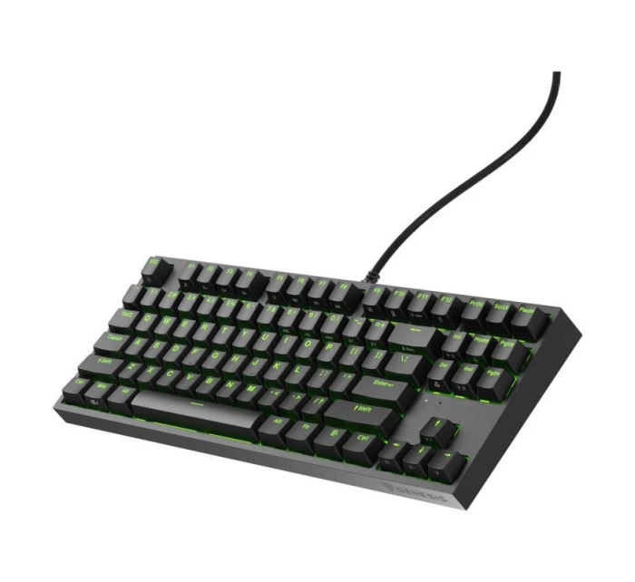 HERNÍ KLÁVESNICE GENESIS THOR 404 TKL US RGB PODSVÍCENÍ MECHANICKÁ ČERNÁ KAILH BOX HNĚDÁ HERNÍ KLÁVESNICE GENESIS THOR 404 TKL US RGB PODSVÍCENÍ MECHANICKÁ ČERNÁ KAILH BOX HNĚDÁ