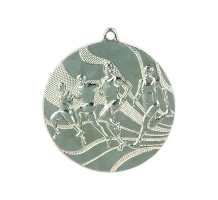 Stříbrná medaile - běh - ocelová medaile