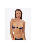 Podprsenka RIP CURL Melting Waves Fixed Tri, tmavě modrá Podprsenka RIP CURL Melting Waves Fixed Tri, tmavě modrá