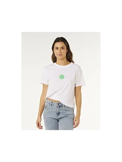 Dámské tričko RIP CURL Icons Of Surf Relaxed Tee, bílé