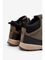 Dámské vysoké trekingové boty Big Star model 21637458 Velbloud - Big Star Shoes