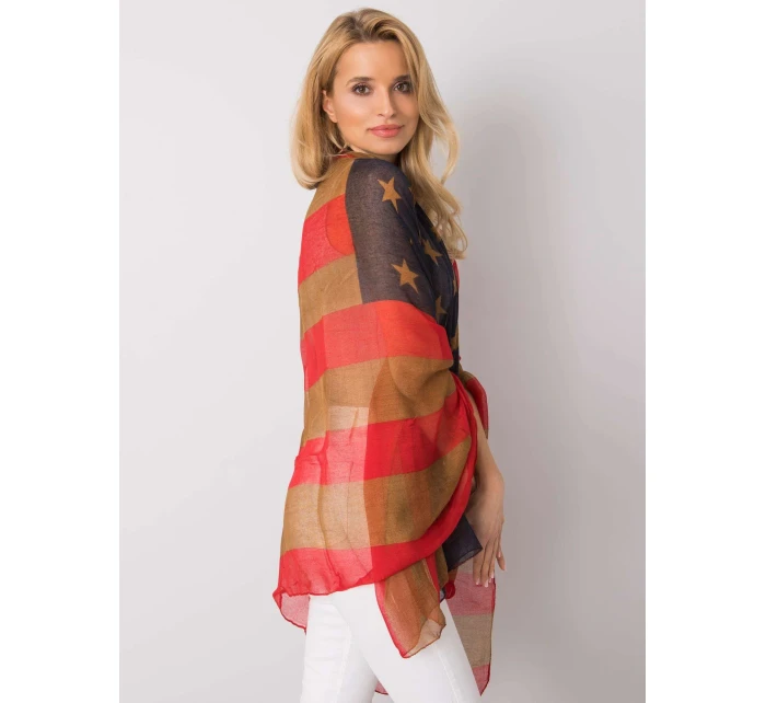 Šátek AT CH S 1843 světle hnědý