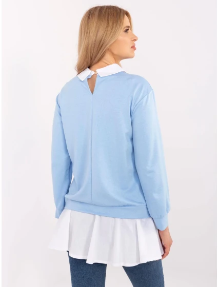 Halenka MI BZ model 20895812 světle modrá - FPrice Halenka MI BZ model 20895812 světle modrá - FPrice