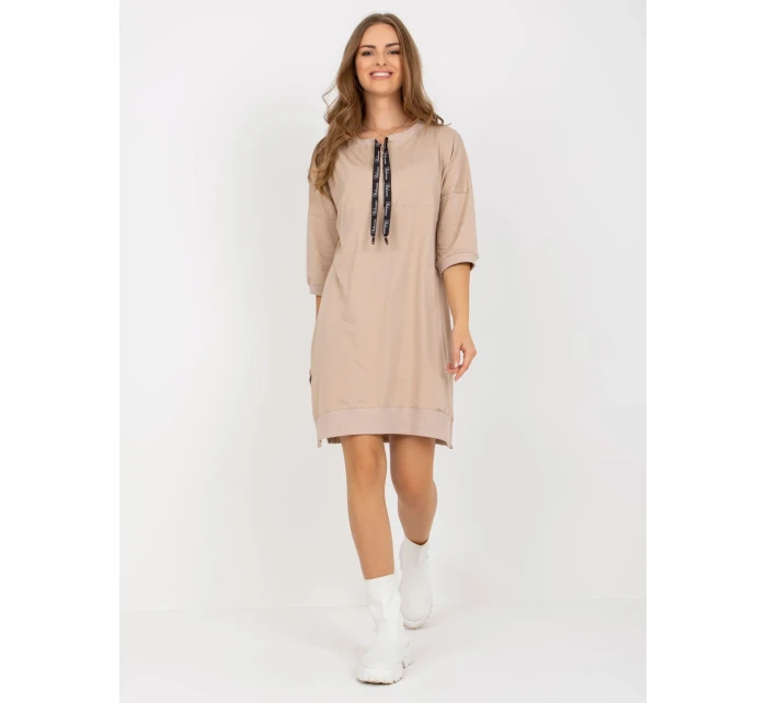 Šaty RV SK 6273.47P béžová Šaty RV SK 6273.47P béžová