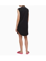 Plážové šaty KW0KW01008-BEH černá - Calvin Klein