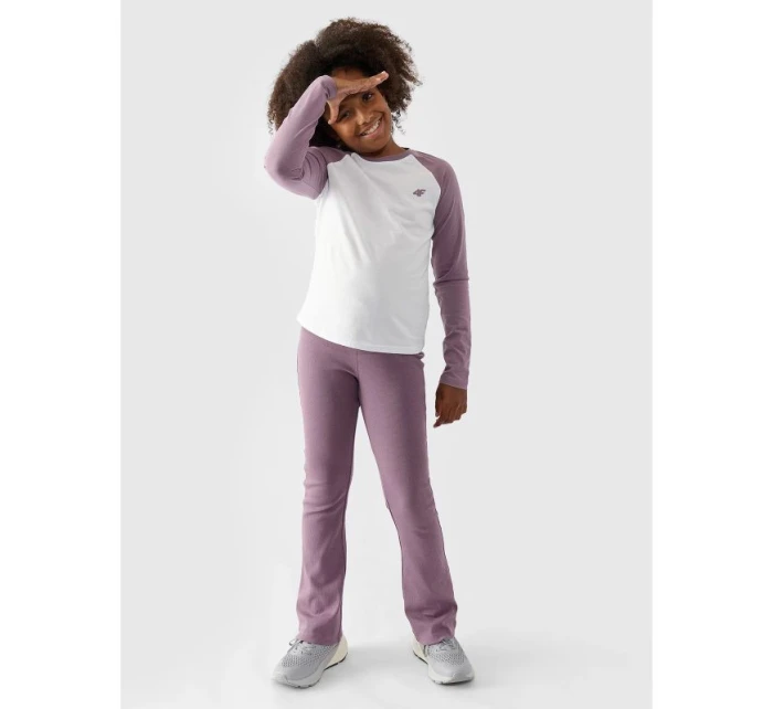 Dívčí hladký rukáv s dlouhým rukávem Junior model 21431672 - 4F Dívčí hladký rukáv s dlouhým rukávem Junior model 21431672 - 4F