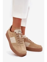 Dámské Zamszové Tenisky Daniel Lopez Just Dare SS2D4022 Béžové