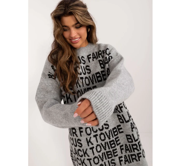 Jumper BA SW 0546.07 šedý Jumper BA SW 0546.07 šedý