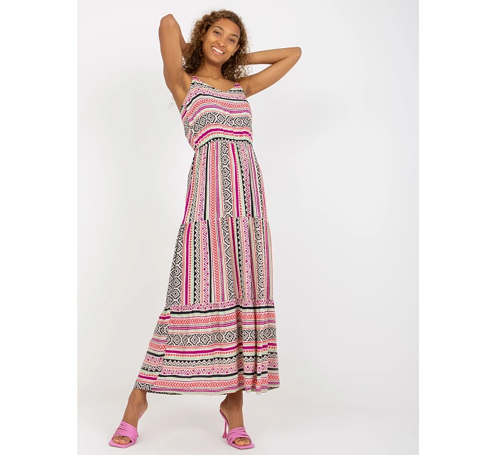 Šaty D73781M30313A vícebarevné