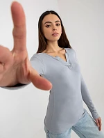 Dámská halenka EM BZ 784.33P šedá - FPrice