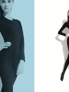 Dámské punčochy Classic Roza C 5111 60 den - Fiore