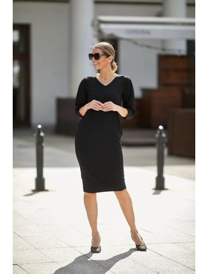 Dámské šaty model 19533337 černé - La Aurora