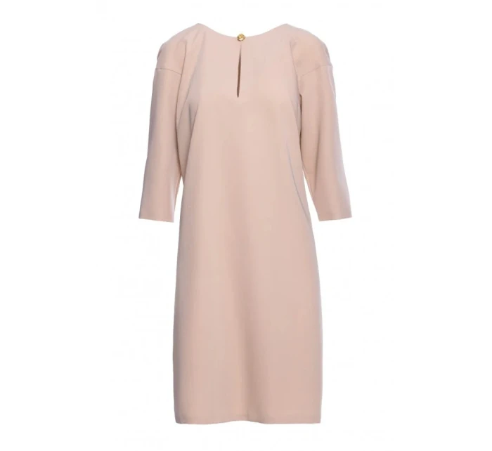 Dámské šaty model 21292983 Béžová - STYLOVE