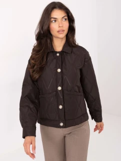 Dámská bunda IT KR bunda FL9626.77 Tmavě hnědá - FPrice