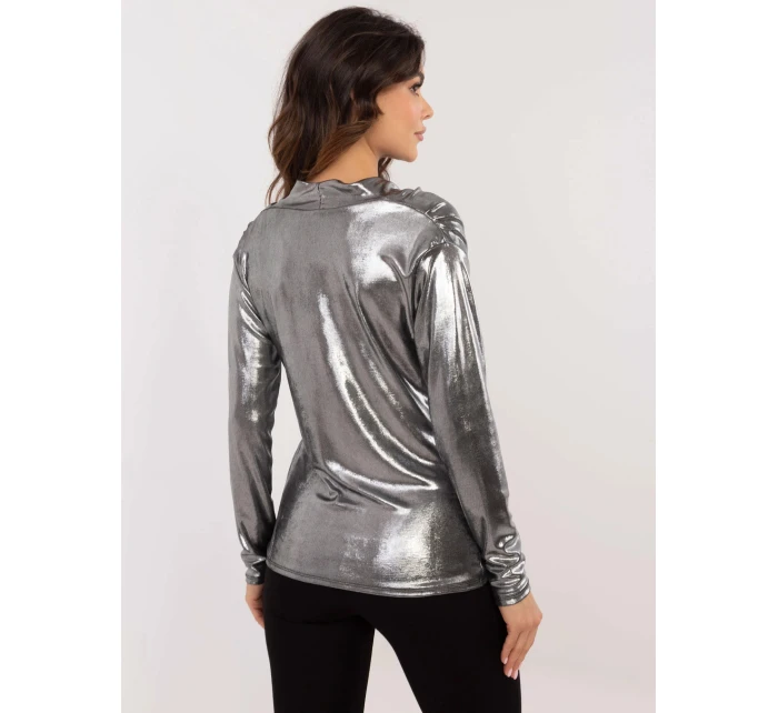 Dámská halenka DHJ BZ černá model 21755600 - FPrice Dámská halenka DHJ BZ černá model 21755600 - FPrice