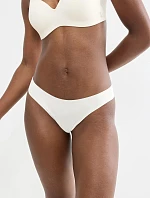 Dámské kalhotky ZERO Feel 2.0 Mini Silk White smetanové - SLOGGI