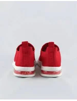 Červené dámské nazouvací sportovní boty model 17110172 - H&D