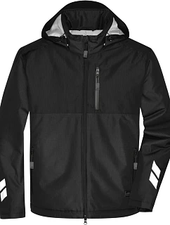 Daiber JN 1815 Pracovní hardshellová polstrovaná bunda 02.1815 black/black